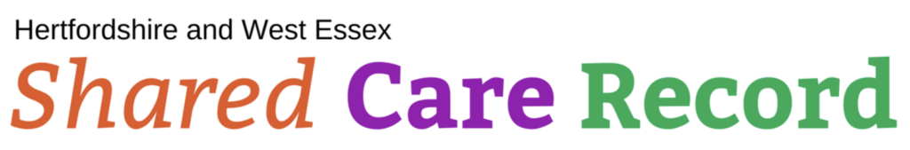 Hertfordshire and West Essex Shared Care Record