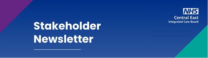 Decorative banner saying Stakeholder Newsletter